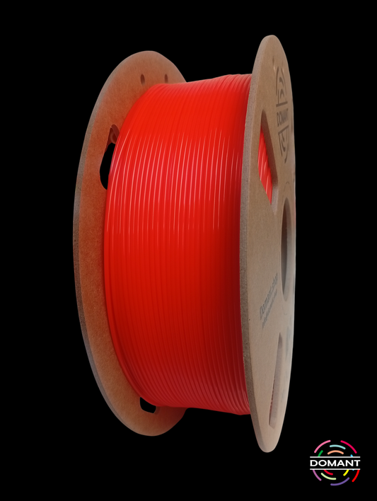 Filamento PLA Rojo 1.75mm 1kg | Color Intenso para Piezas Destacadas | DOMANT