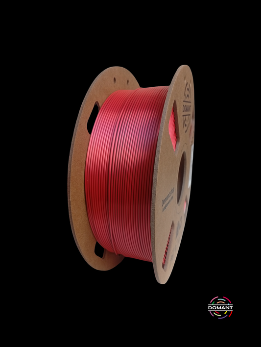 PLA-Seda Dualcolor Negro/Rojo