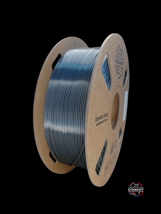 PLA-SEDA Color Gris Metálico - 1,75mm 1 kg