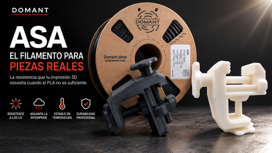 ASA: el filamento para piezas que van a vivir años al exterior