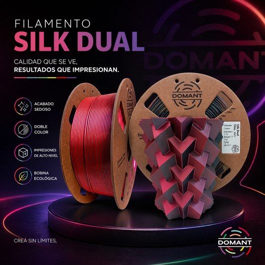 PLA Dualcolor: cómo imprimir piezas con dos colores usando una sola boquilla