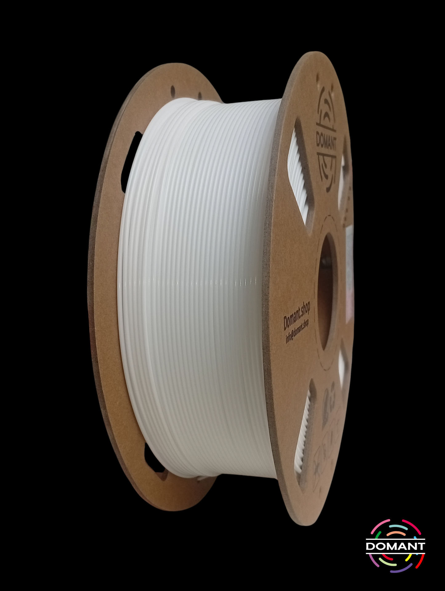 Filamento PLA Blanco 1.75mm 1kg | Ideal para Prototipos y Pintado | DOMANT
