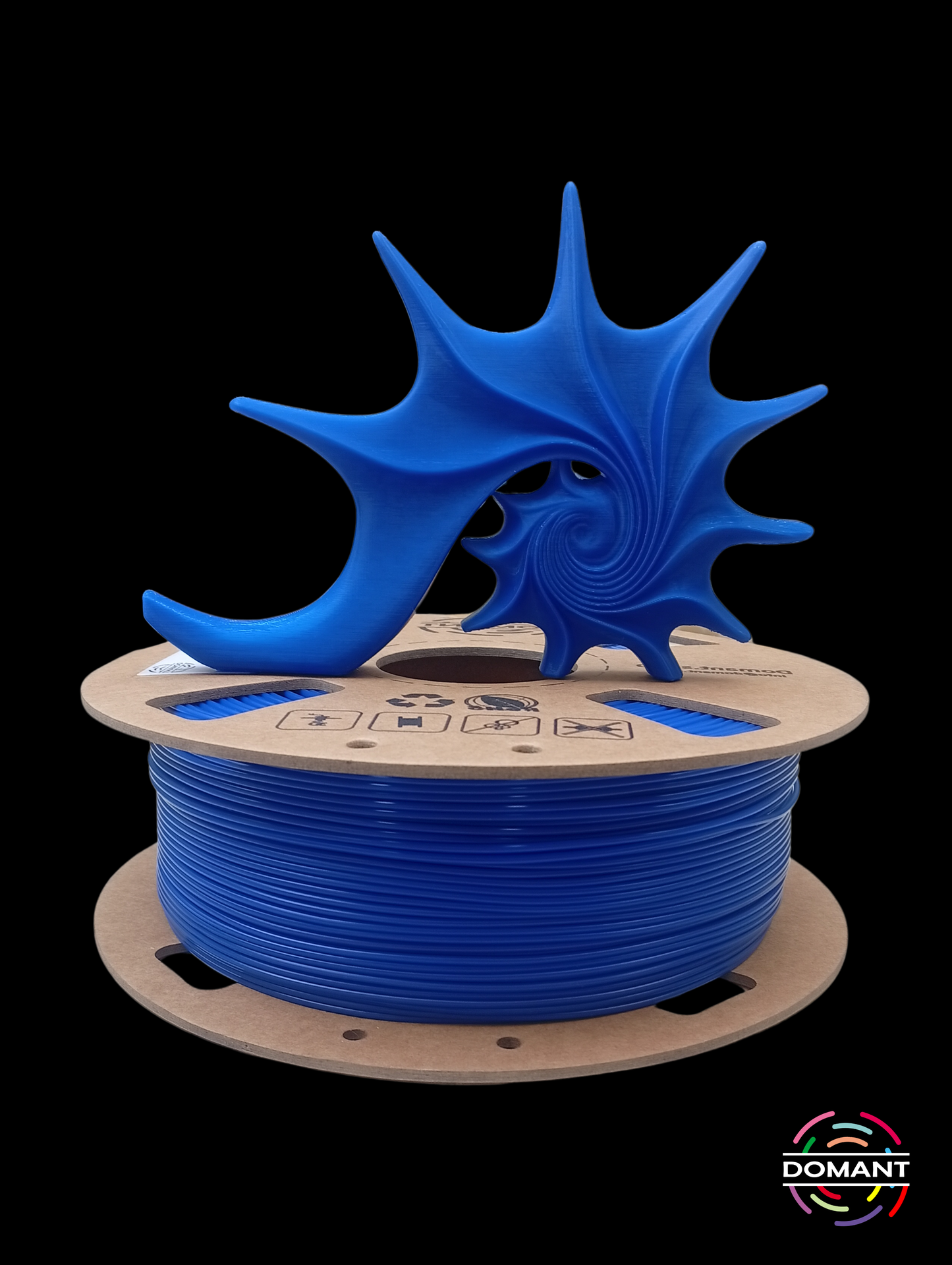 Filamento PLA Azul 1.75mm 1kg | Acabado Limpio para Proyectos Técnicos | DOMANT