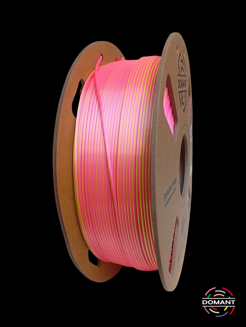PLA Seda Dualcolor Amarillo Rosa DOMANT
