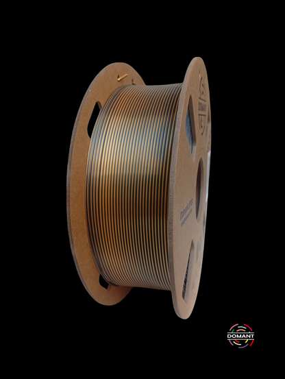 PLA-Seda Dualcolor Dorado/Negro