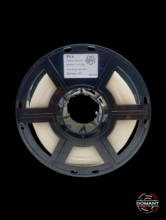 Filamento PVA Soluble en Agua 1.75mm 500g | Material de Soporte para Impresión 3D | DOMANT