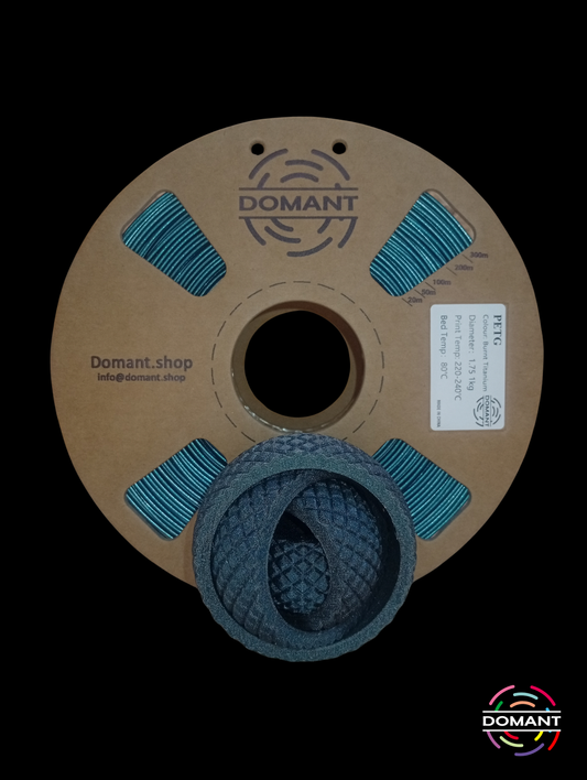 PETG-Titanio Anodizado - 1,75mm 1 kg / +-0.02mm