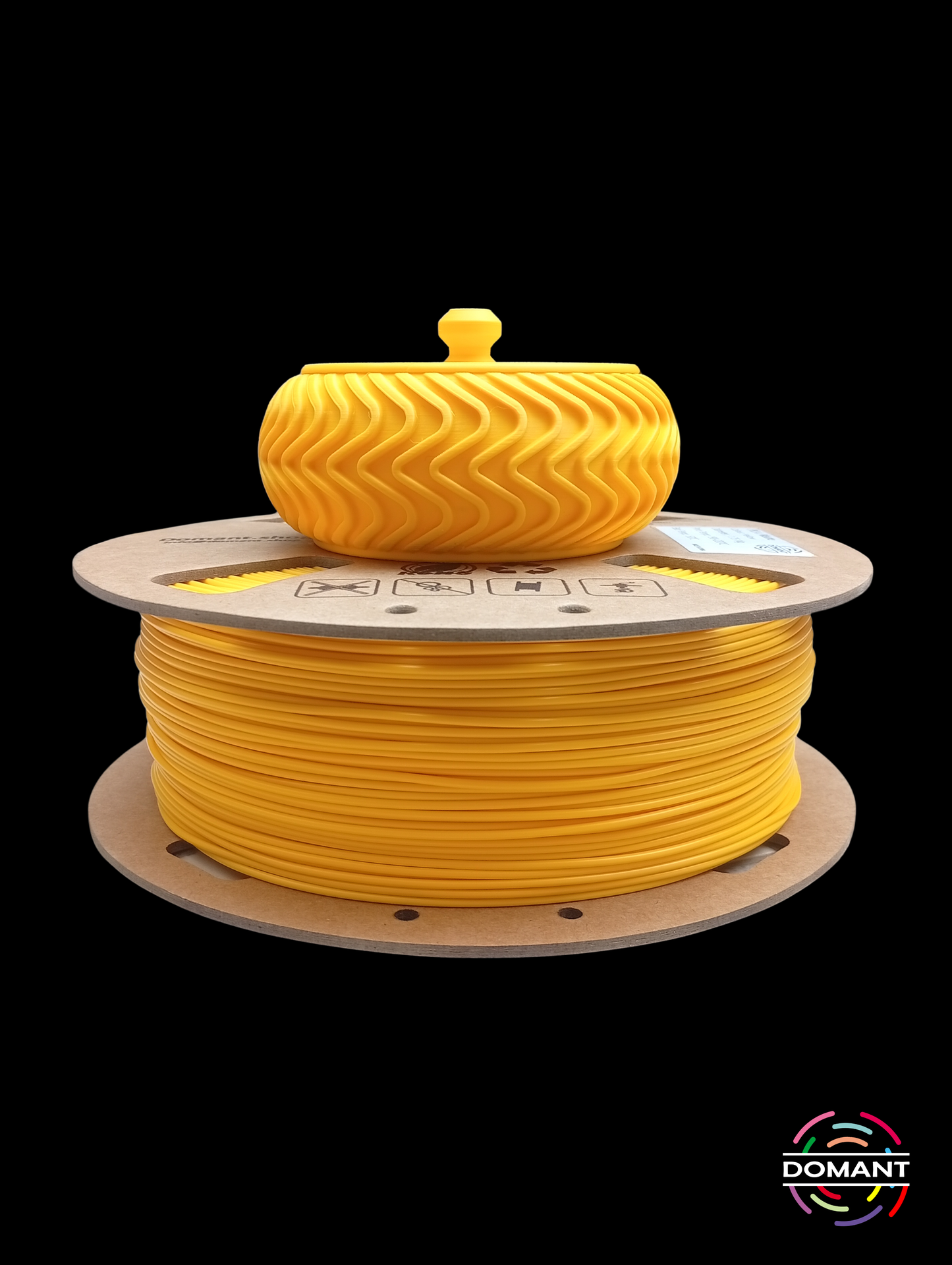 PLA-Mate Amarillo - 1,75mm 1 kg / +-0.02mm