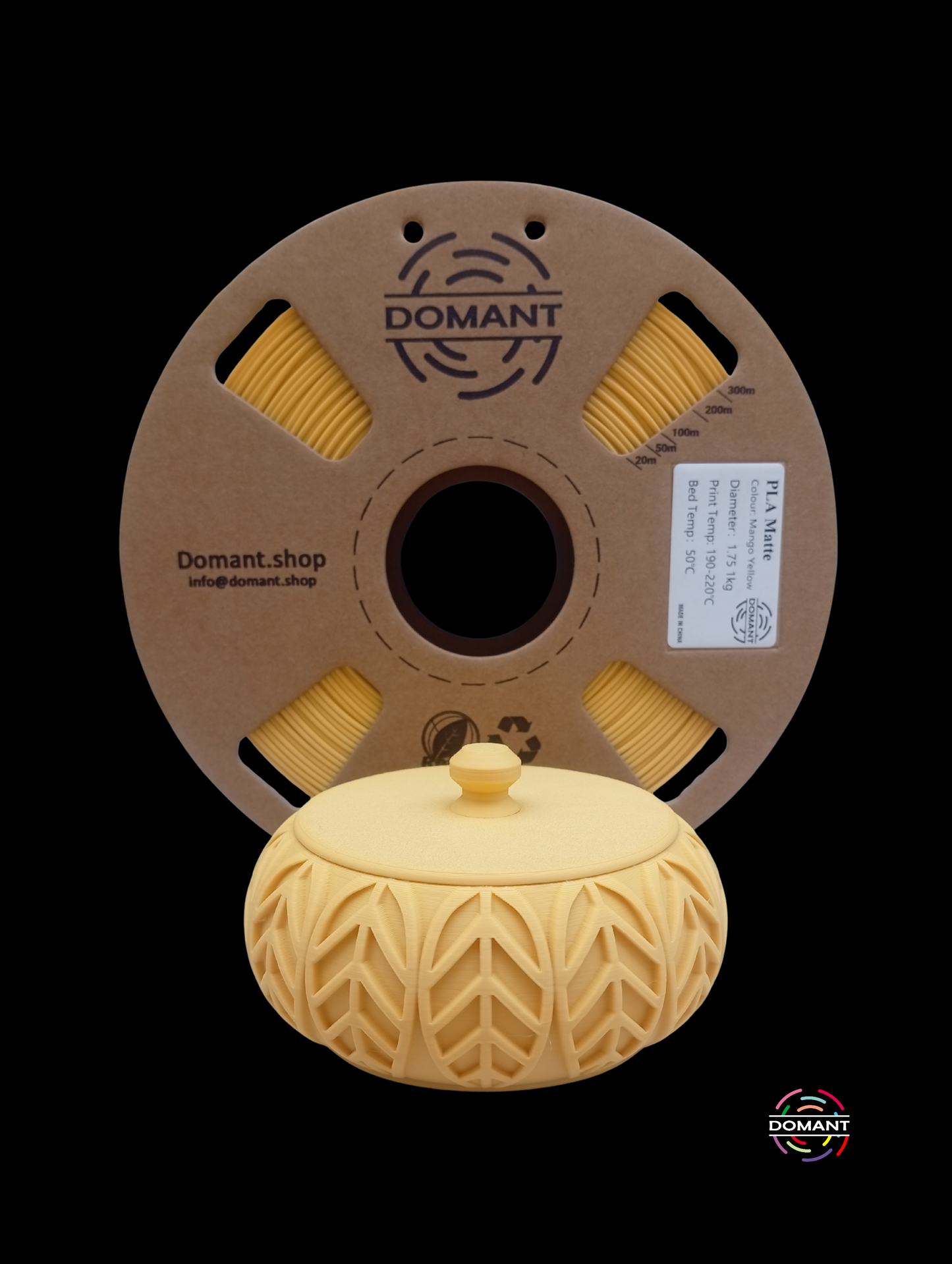 PLA-Mate Color Amarillo Mango - 1,75mm 1 kg