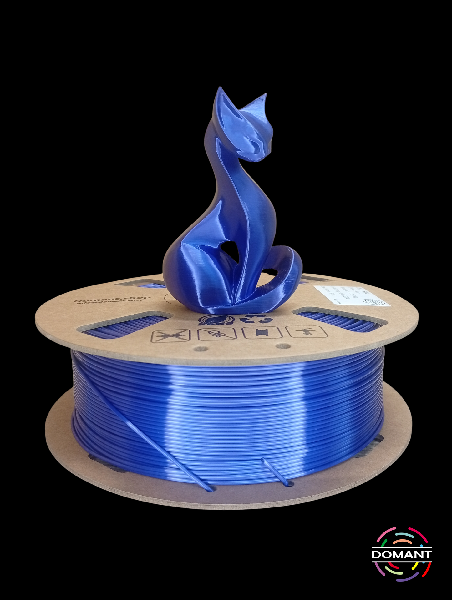 PLA-SEDA Color Azul - 1,75mm 1 kg / +-0.02mm