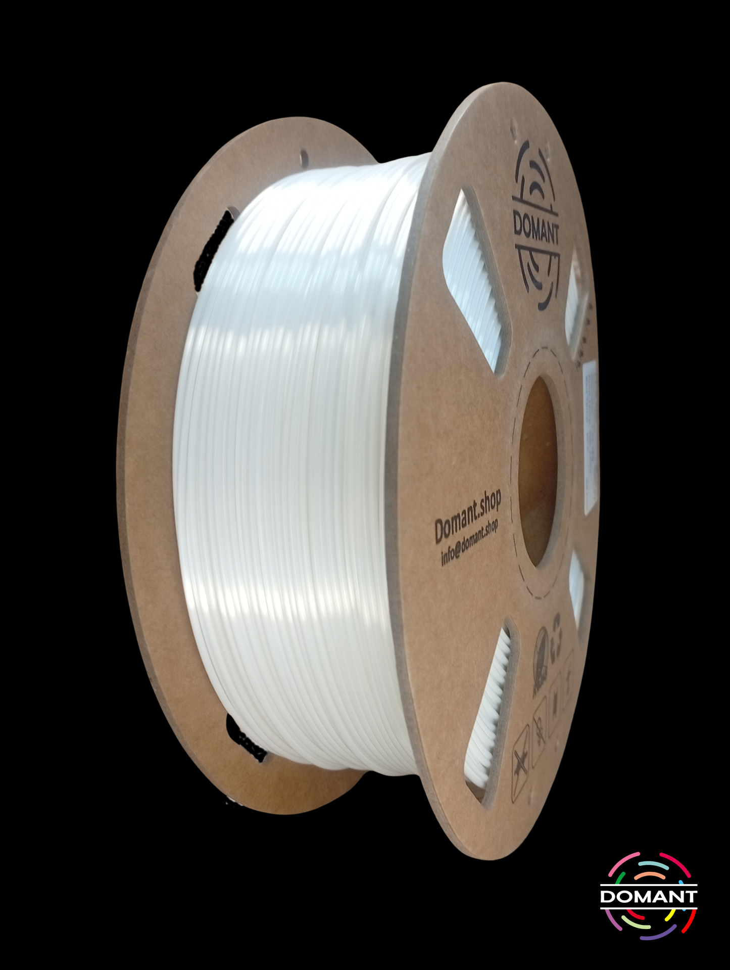 PLA-SEDA Color Blanco - 1,75mm 1 kg / +-0.02mm