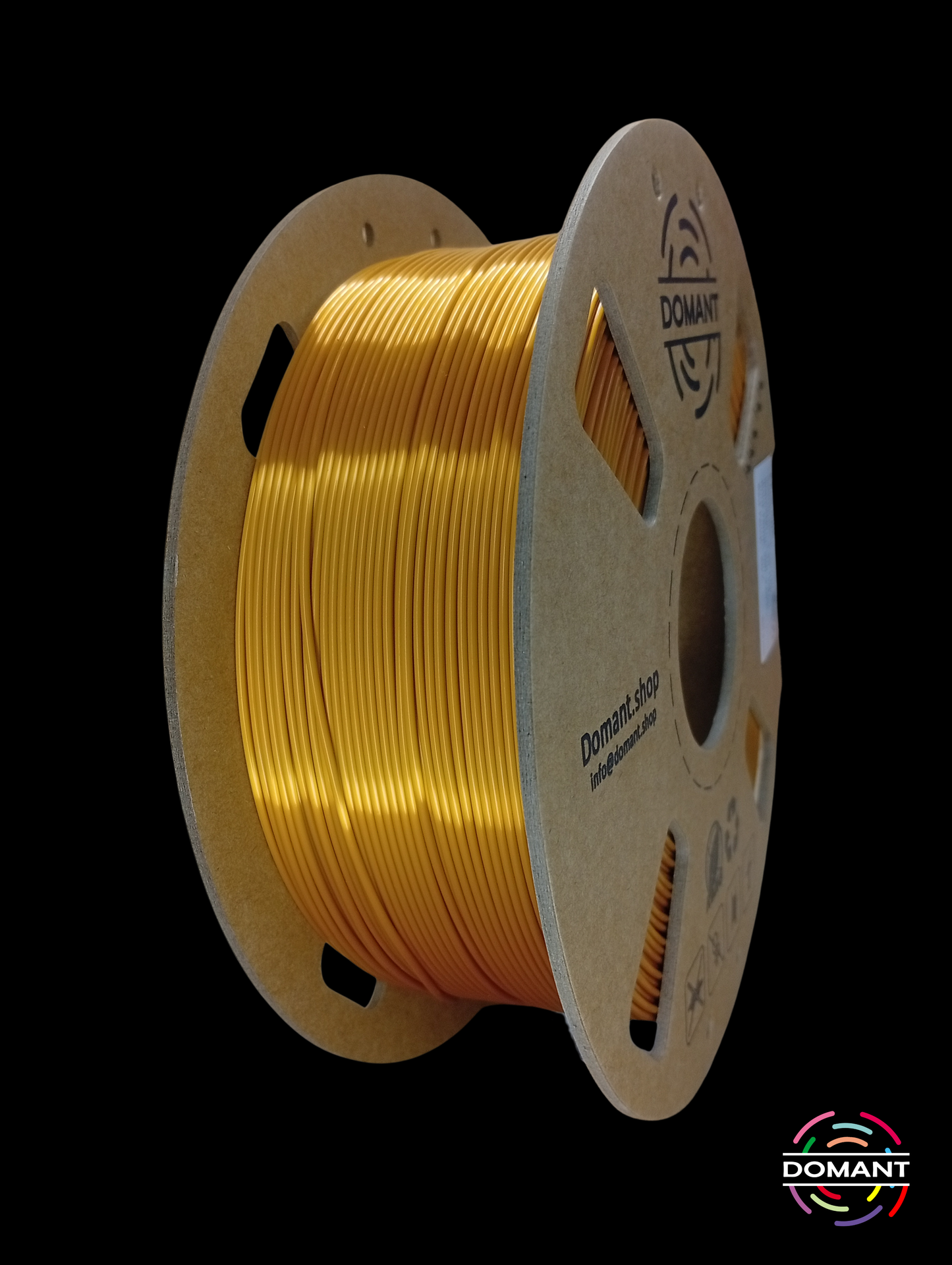 PLA-SEDA Color Dorado - 1,75mm 1 kg / +-0.02mm