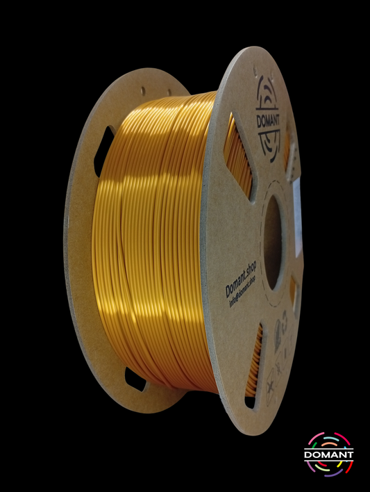 PLA-SEDA Color Dorado - 1,75mm 1 kg / +-0.02mm