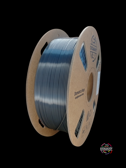 PLA-SEDA Color Gris Metálico - 1,75mm 1 kg
