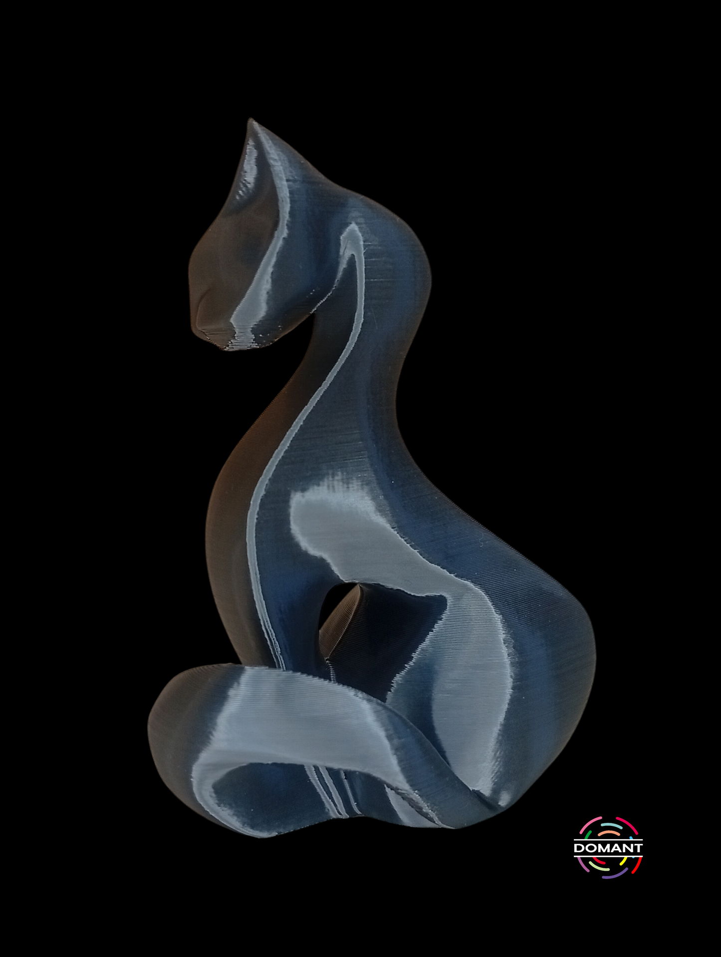 PLA-SEDA Color Gris Metálico - 1,75mm 1 kg