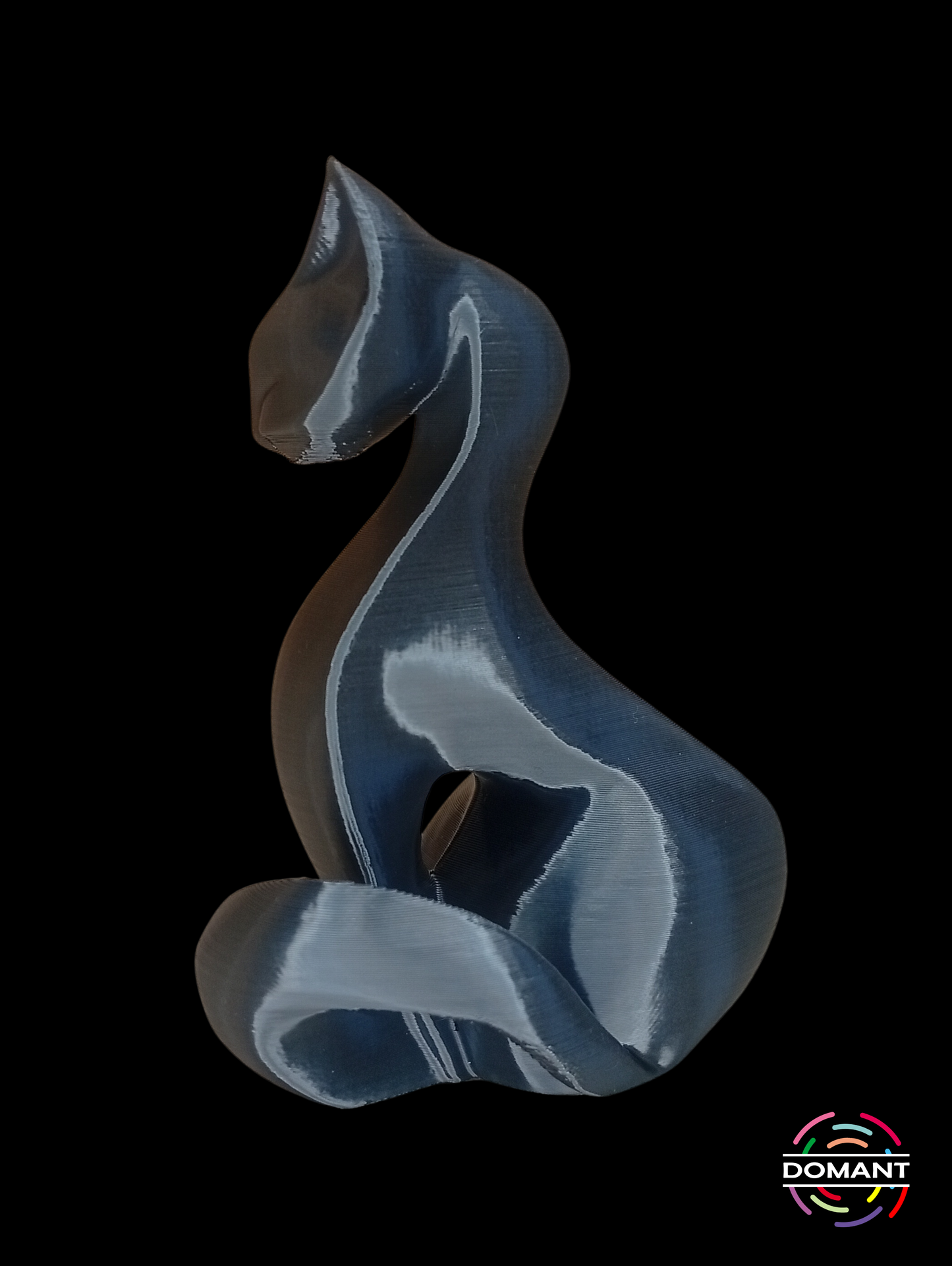 PLA-SEDA Color Gris Metálico - 1,75mm 1 kg / +-0.02mm