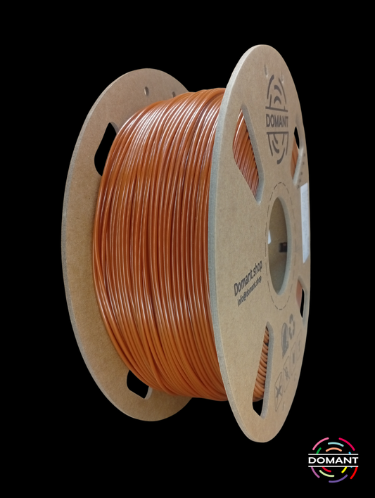 Filamento PETG Marrón 1.75mm 1kg | Alta Resistencia y Acabado Natural | DOMANT