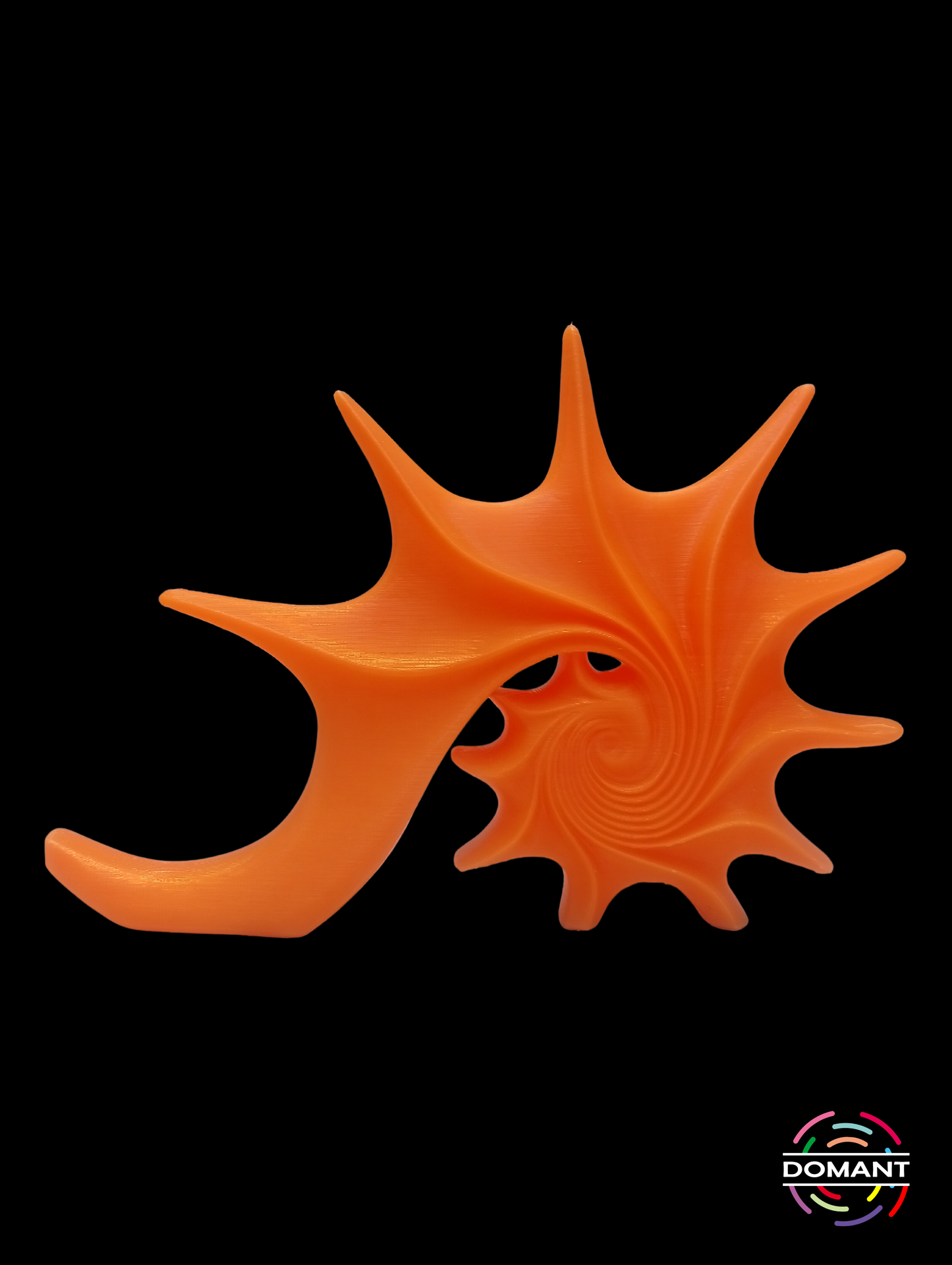 Filamento PLA Naranja 1.75mm 1kg | Máxima Visibilidad para Piezas Técnicas | DOMANT
