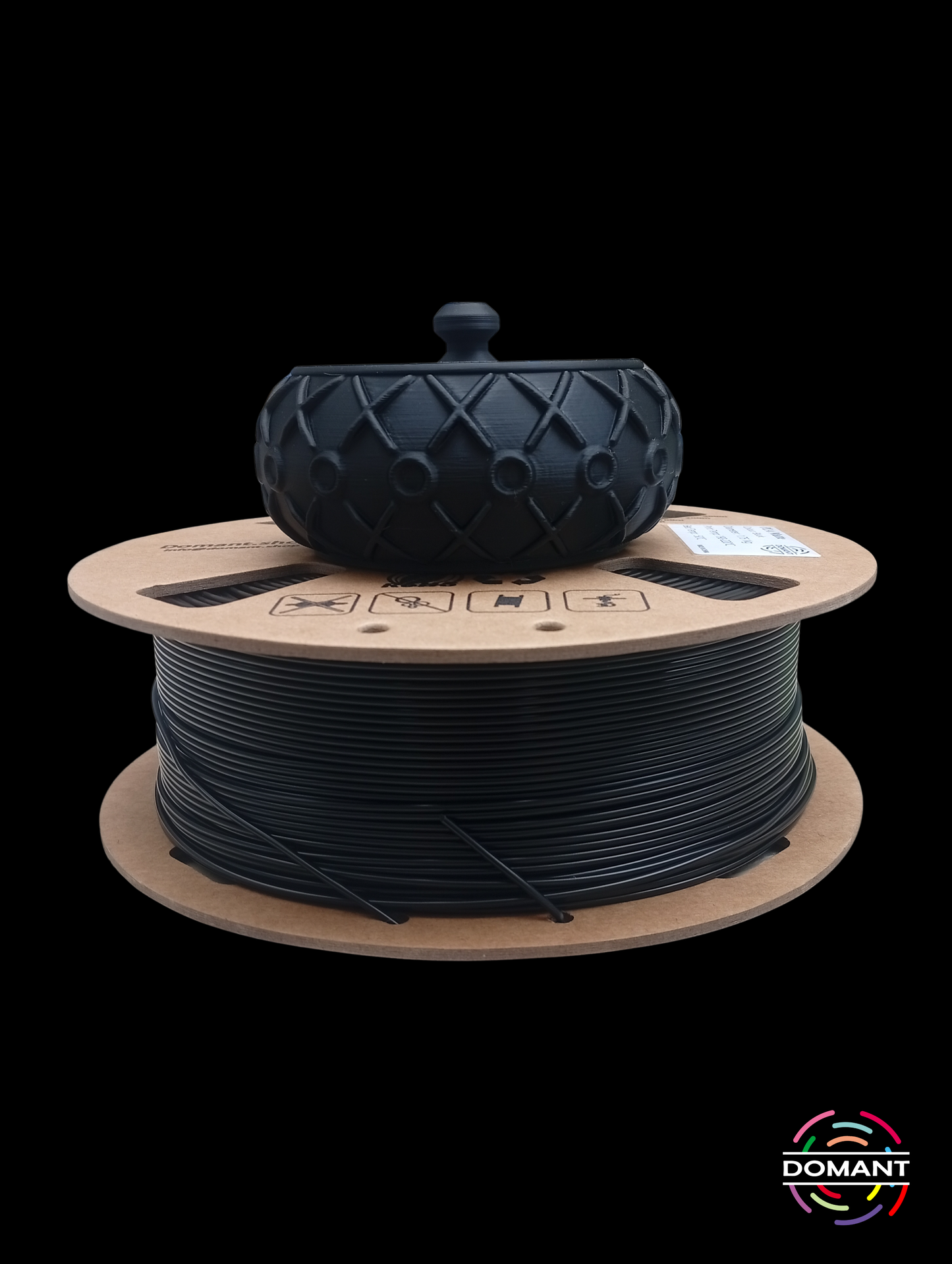 PLA-Mate Negro - 1,75mm 1 kg / +-0.02mm