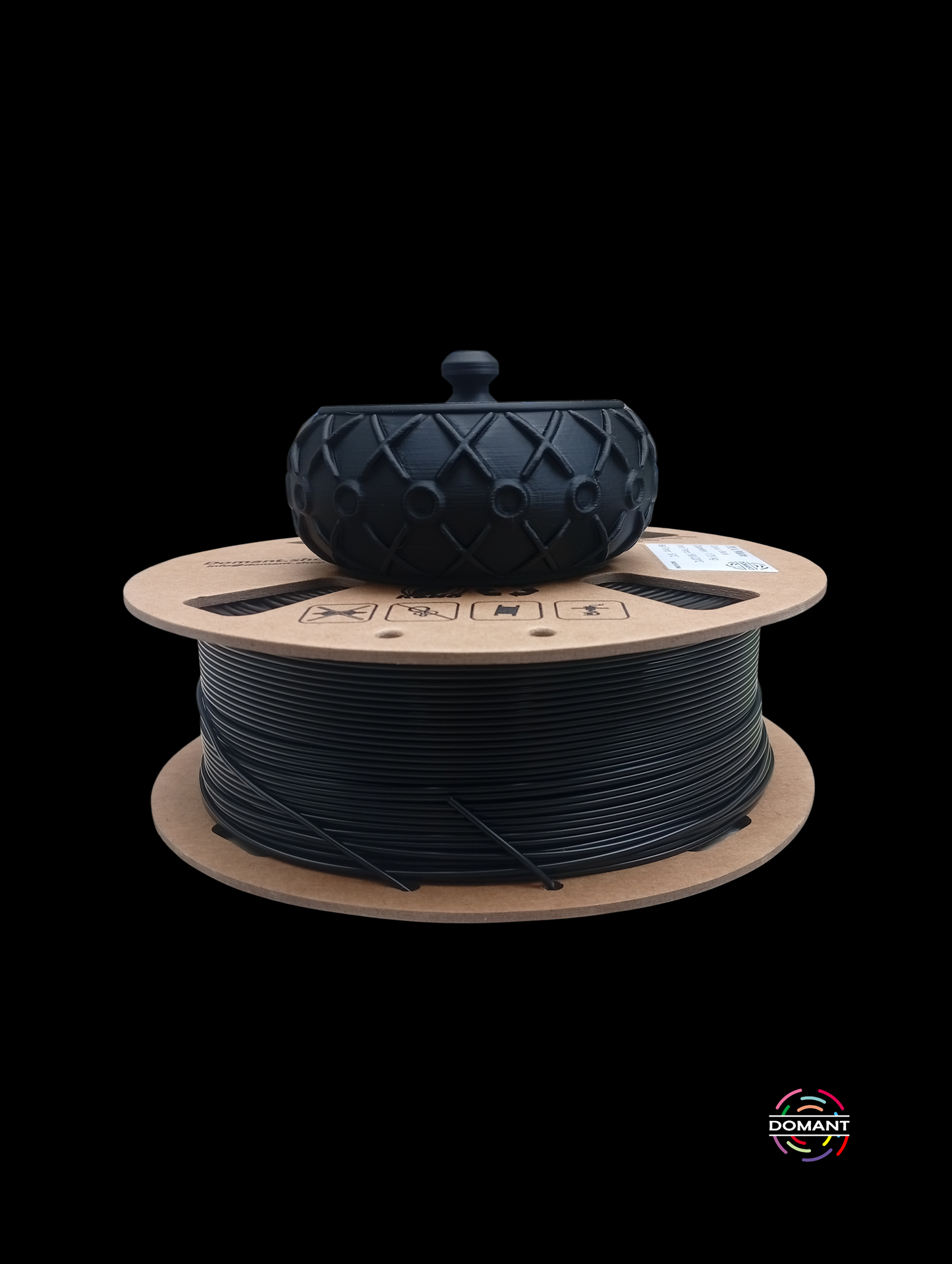 PLA-Mate Negro - 1,75mm 1 kg