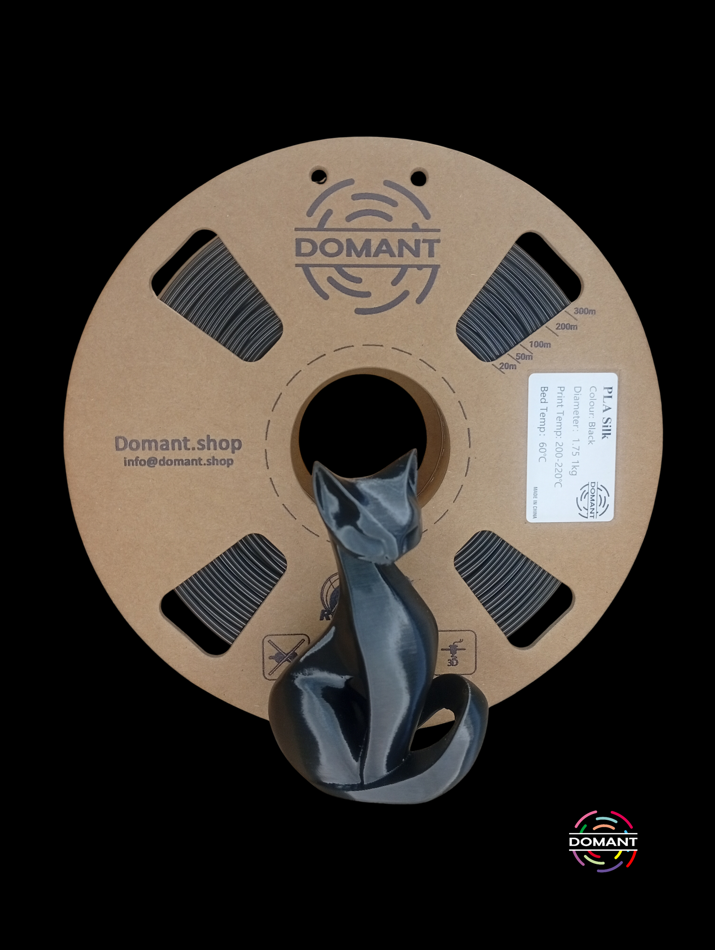 PLA-SEDA Color Negro