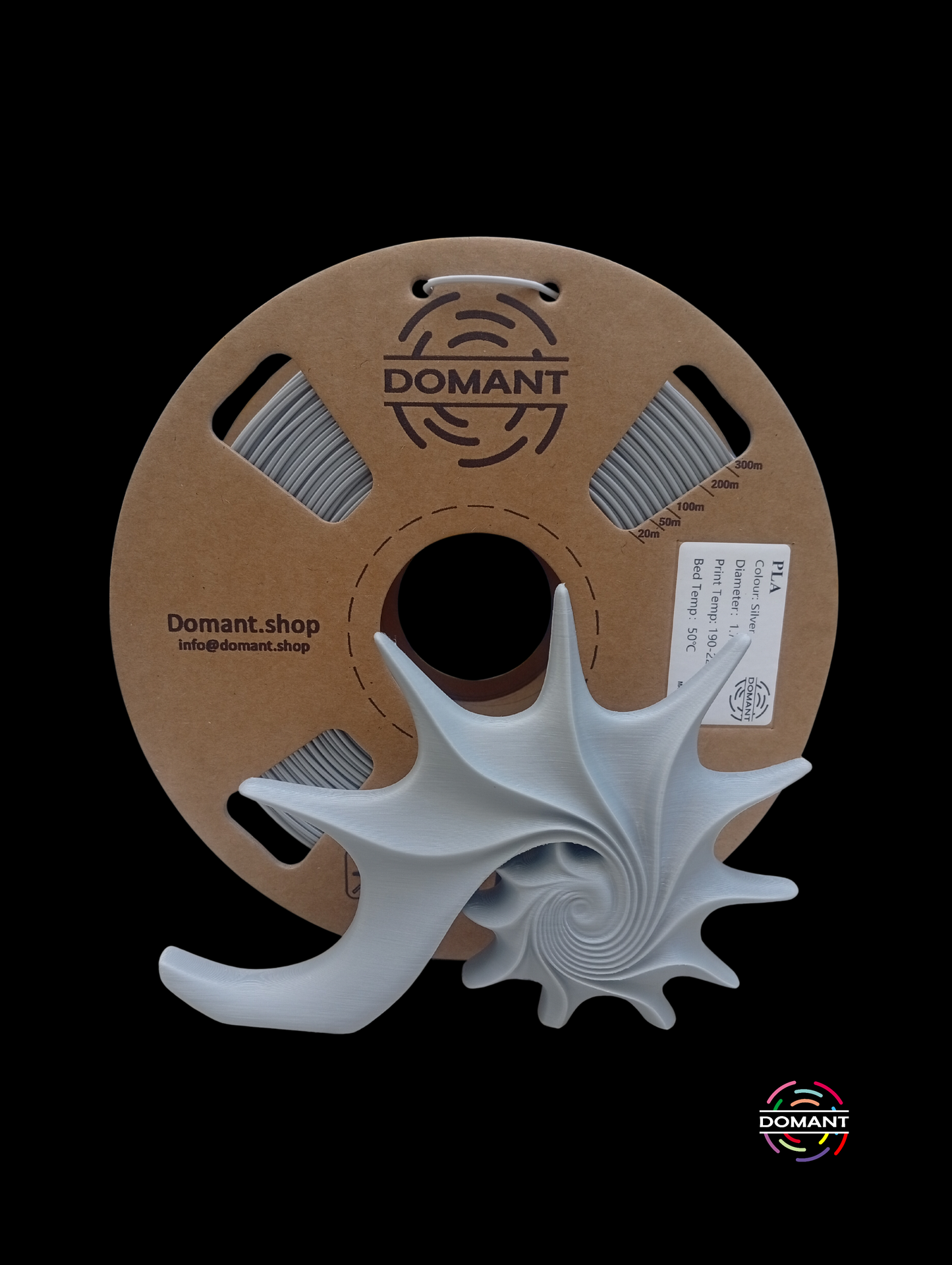 PLA Color-Plata - 1,75mm 1 kg