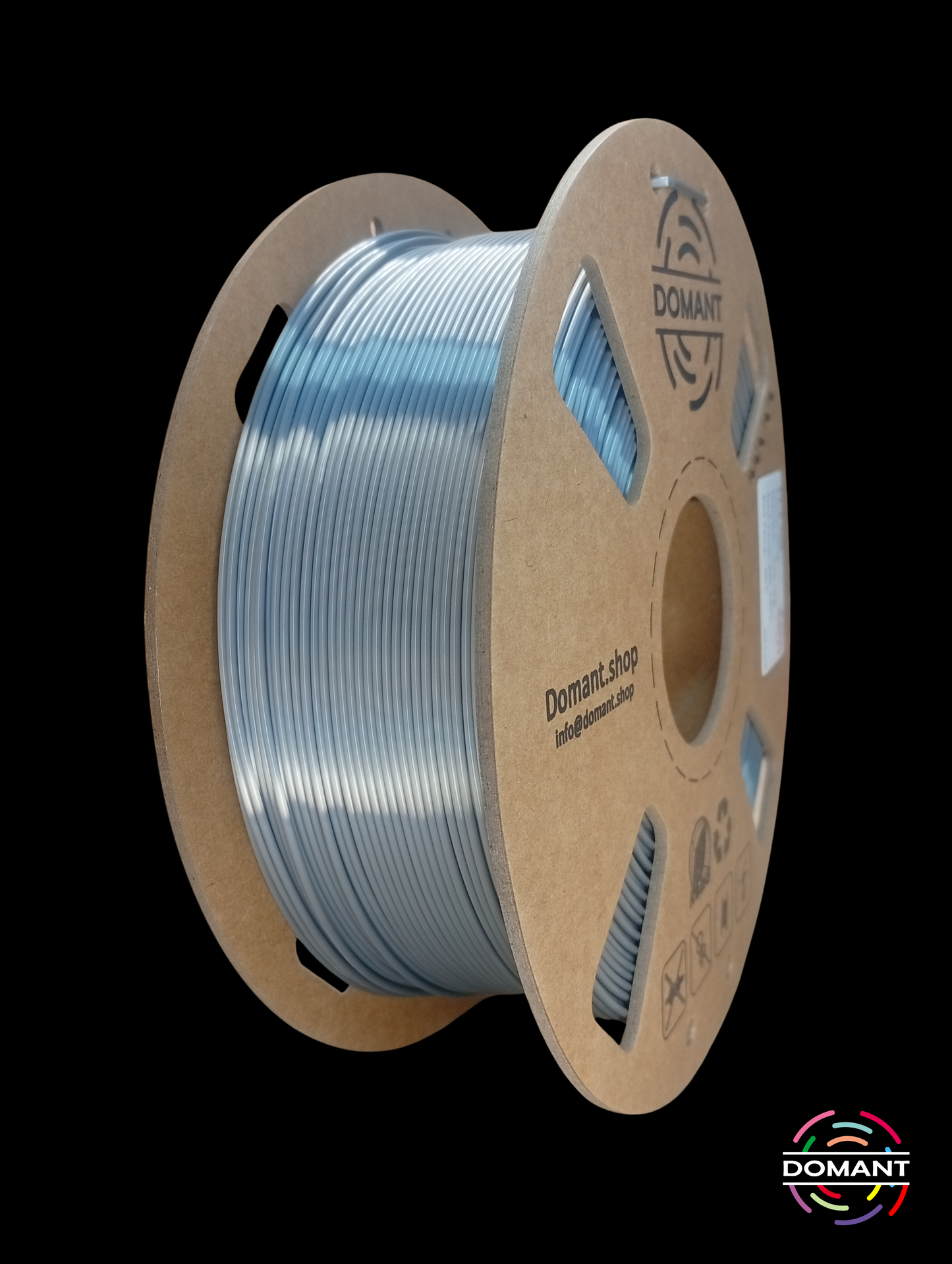 PLA-SEDA Color Plata - 1,75mm 1 kg / +-0.02mm