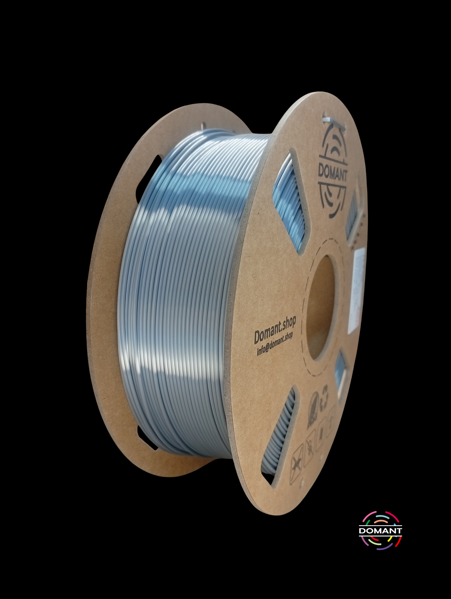 PLA-SEDA Color Plata - 1,75mm 1 kg