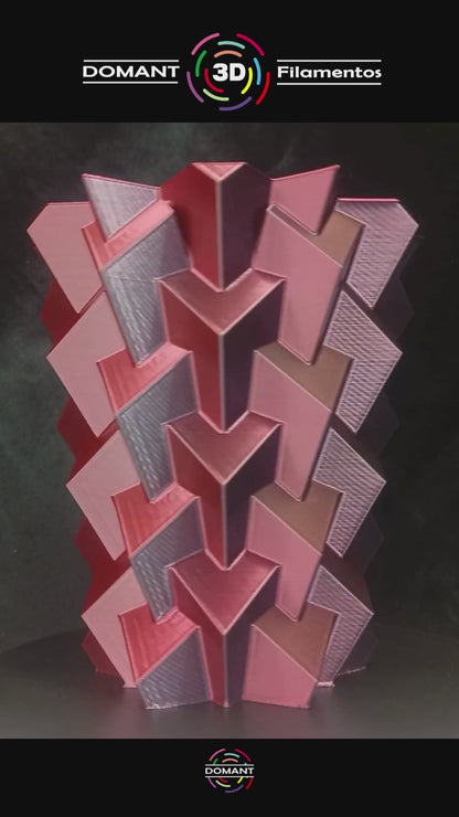 PLA-Seda Dualcolor Negro/Rojo