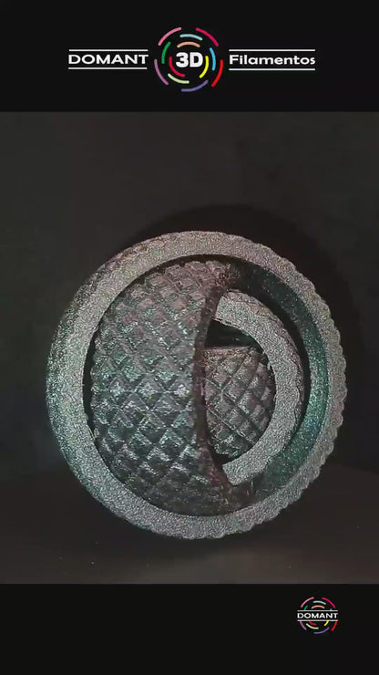 PETG-Titanio Anodizado - 1,75mm 1 kg