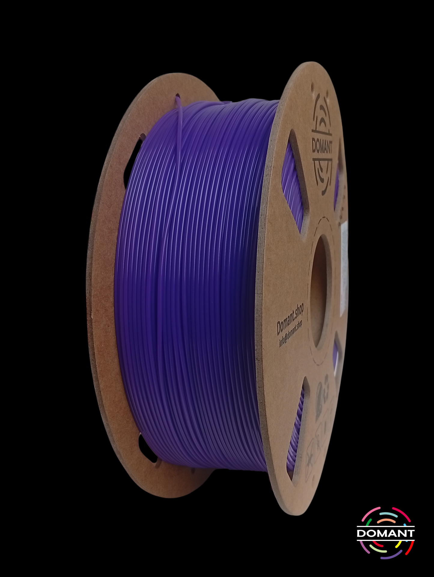 Filamento PLA Púrpura 1.75mm 1kg | Acabado Creativo para Diseños Únicos | DOMANT