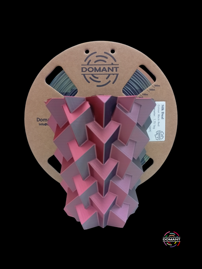 PLA-Seda Dualcolor Negro/Rojo