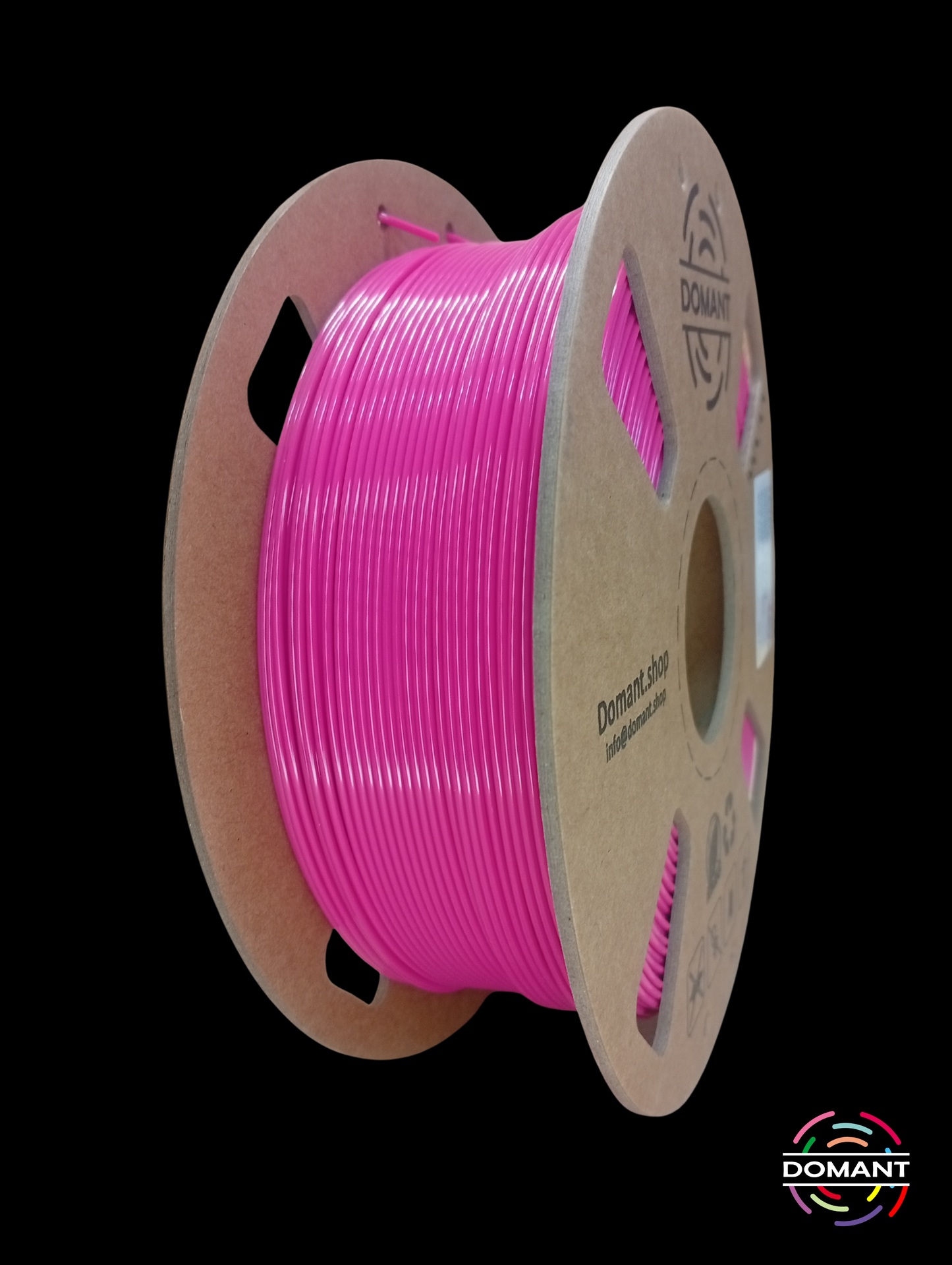 Filamento PETG Rosa 1.75mm 1kg | Alta Resistencia y Acabado Suave | DOMANT