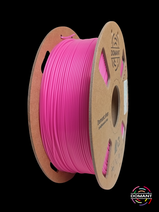 Filamento PLA Rosa 1.75mm 1kg | Ideal para Diseño Creativo y Decoración | DOMANT