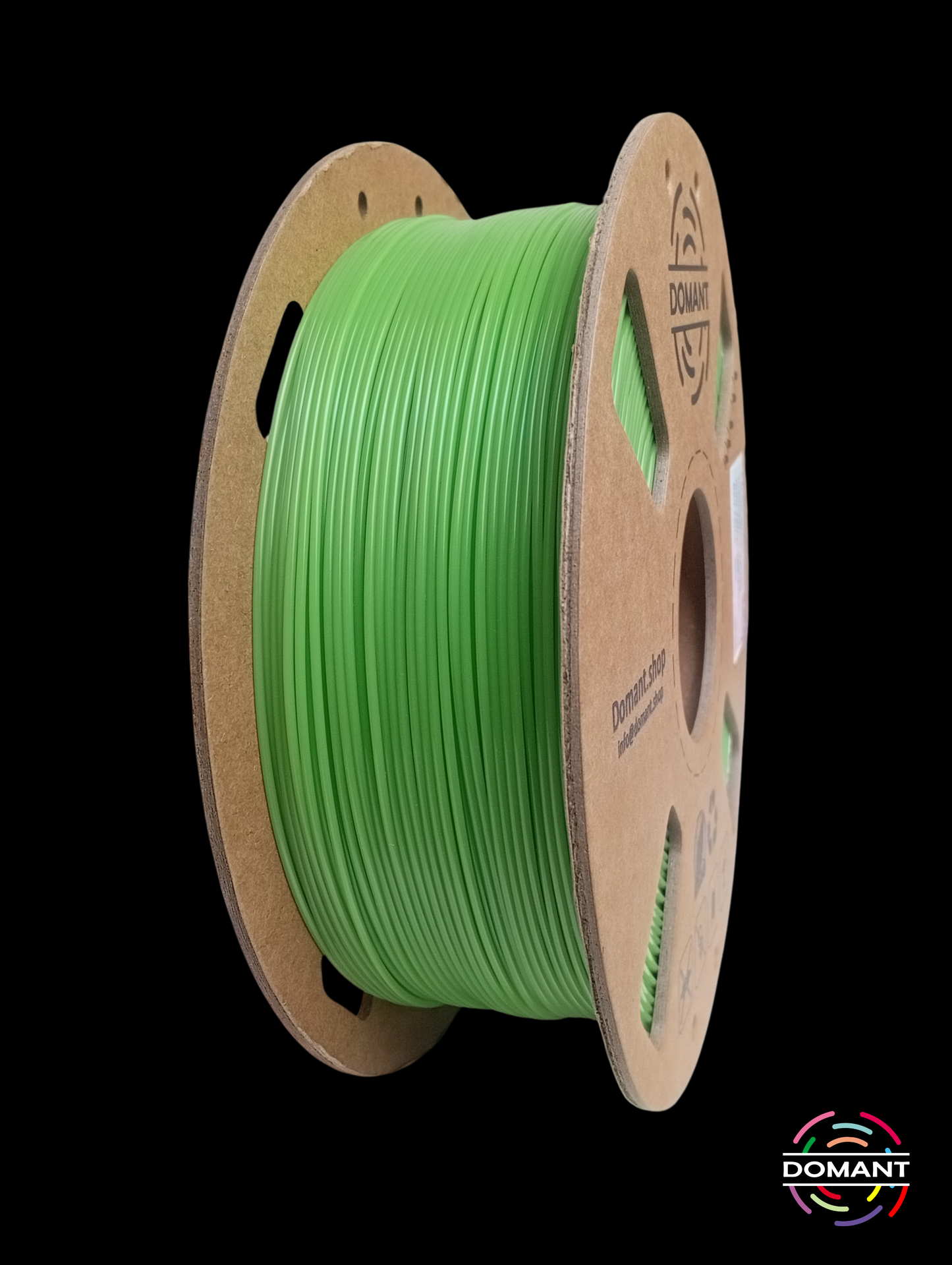Filamento PLA Verde 1.75mm 1kg | Ideal para Prototipos y Piezas Visuales | DOMANT