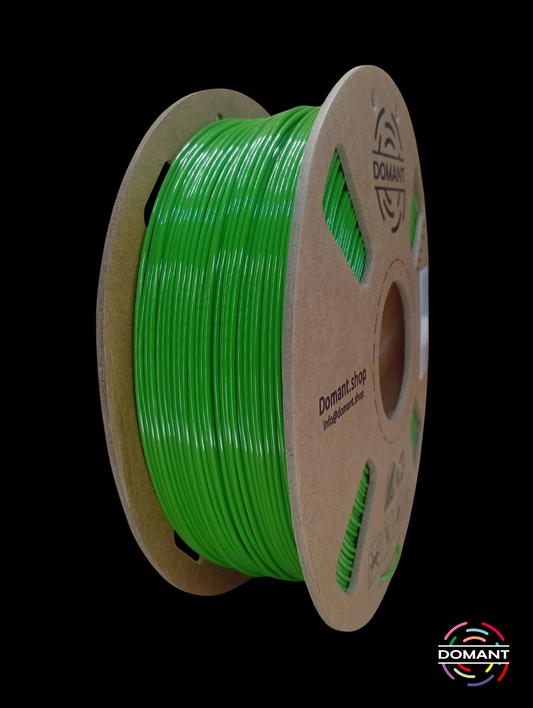 Filamento PETG Verde 1.75mm 1kg | Alta Resistencia y Color Vivo | DOMANT