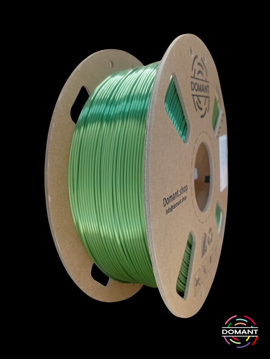 PLA-SEDA Color Verde - 1,75mm 1 kg / +-0.02mm