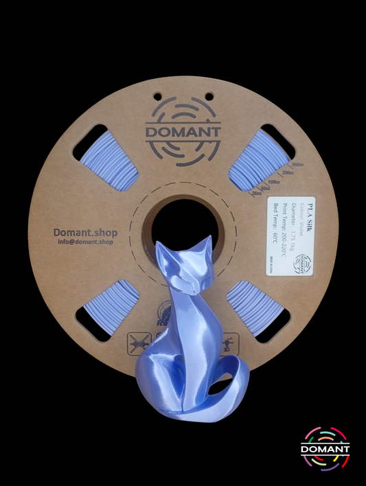 PLA-SEDA Color Violeta - 1,75mm 1 kg / +-0.02mm